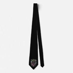Corbata El odio nunca hizo grande a ninguna nación Floral