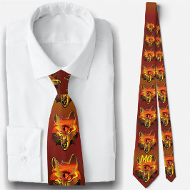 Corbata El ojo atardecer de Wolf 2016