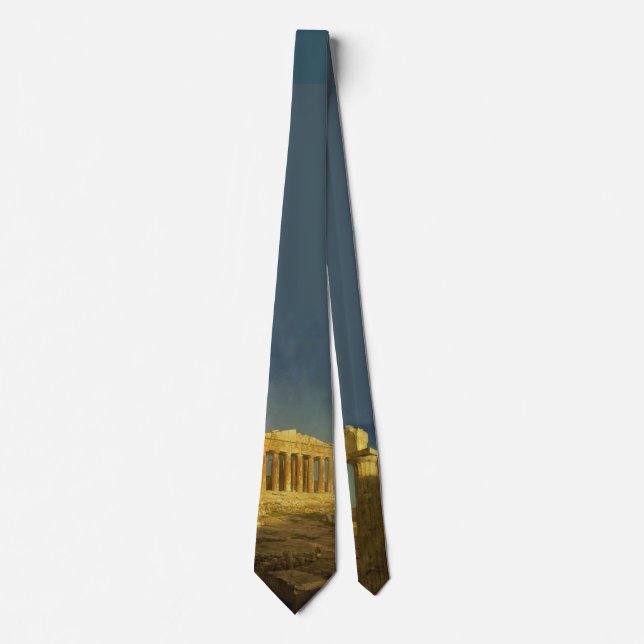Corbata El Parthenon (Frederick E. Church 1871) (Anverso)