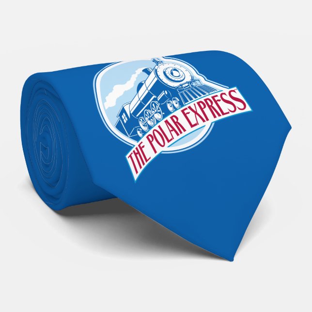 Corbata El Polar Express | Tarjeta de tren (Enrollado)