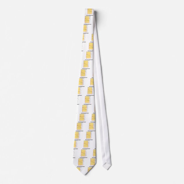 Corbata El rectángulo de oro (coeficiente matemático) (Anverso)