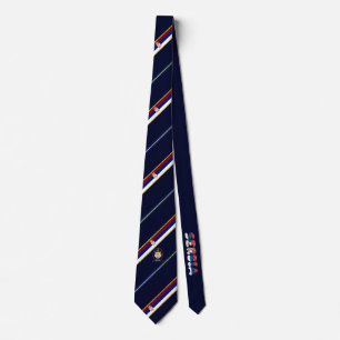 Corbata El servio raya la bandera