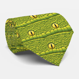 Corbata El Trama De La Piel Y Los Ojos Reptiles De Serpien