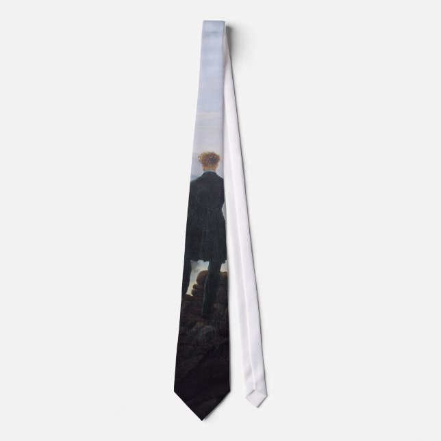Corbata El vagabundo sobre el mar de la niebla (Anverso)