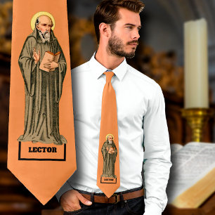 Corbata El venerable Beda predicando (P 008)