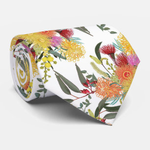 Corbata El verano australiano de Bush florece