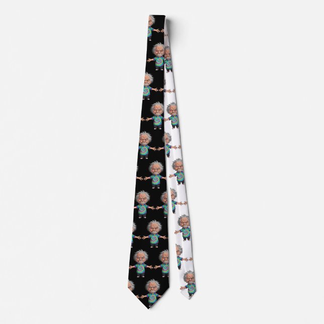 Corbata El viejo Chibi con los brazos extendidos (Anverso)