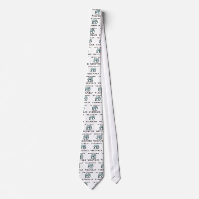 Corbata El Whisperer del elefante (Anverso)