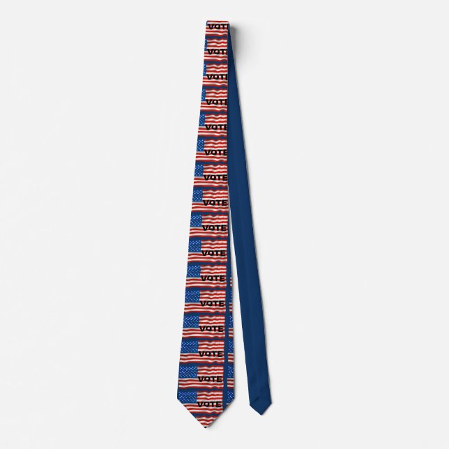 Corbata Elecciones 2020 Azul (Anverso)
