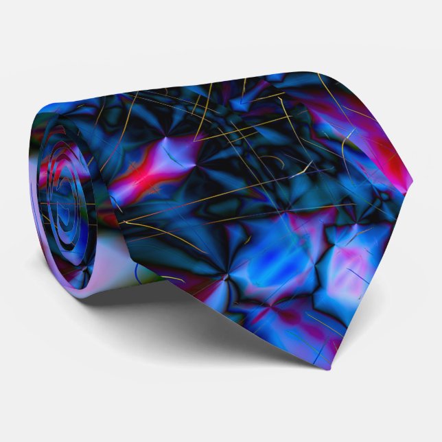 Corbata Electric Aurora Festivo (Enrollado)