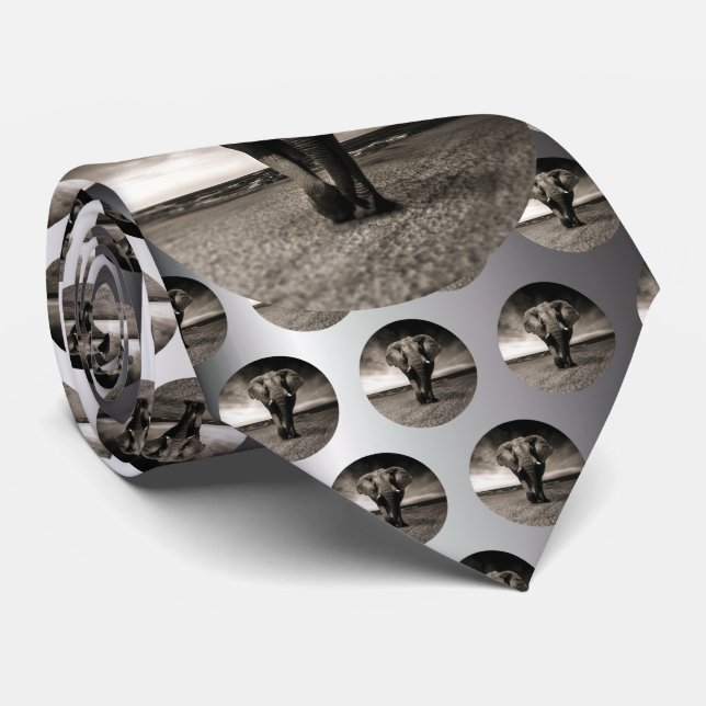 Corbata Elefante a la carrera (Enrollado)