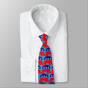 Corbata elefante republicano