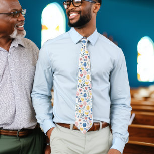 Corbata Elegancia de Pascua Pequeña Tejido De Cuello De Im