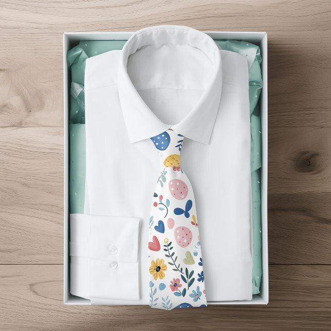 Corbata Elegancia de Pascua Tira de Cuello a Gran Escala (Subido por el creador)