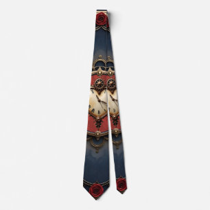 Corbata Elegancia Eterna – Corazón de Relojería