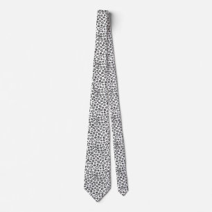Corbata Elegancia Felina Monocroma Elegante