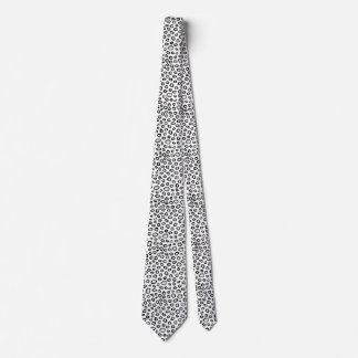Corbata Elegancia Felina Monocroma Elegante