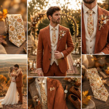 Elegancia floral de otoño vintage