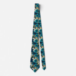 Corbata Elegant Dads Day Gifts Tropical Flower
