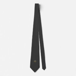 Corbata Elegant Equestrian Wedding Charcoal Tie