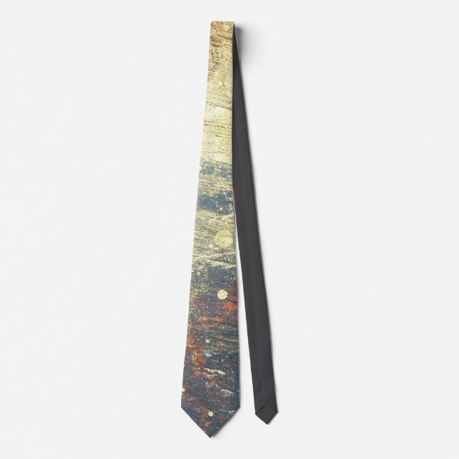 Corbata Elegant Gold Accent Tie  (Anverso)