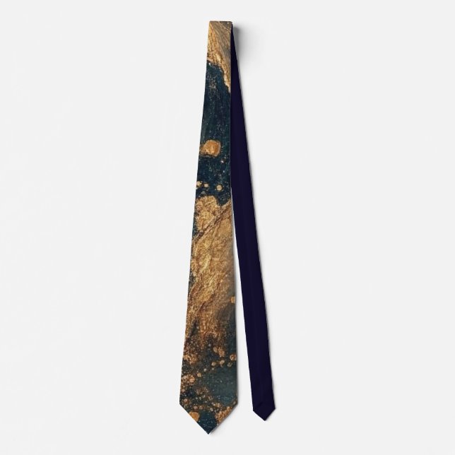 Corbata Elegant Gold Accent Tie / Elegante Krawatte (Anverso)