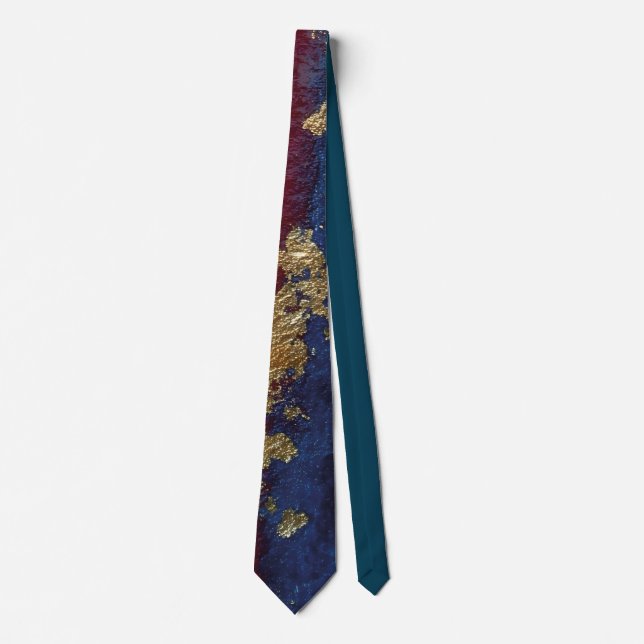 Corbata Elegant Gold Accent Tie / Krawatte (Anverso)