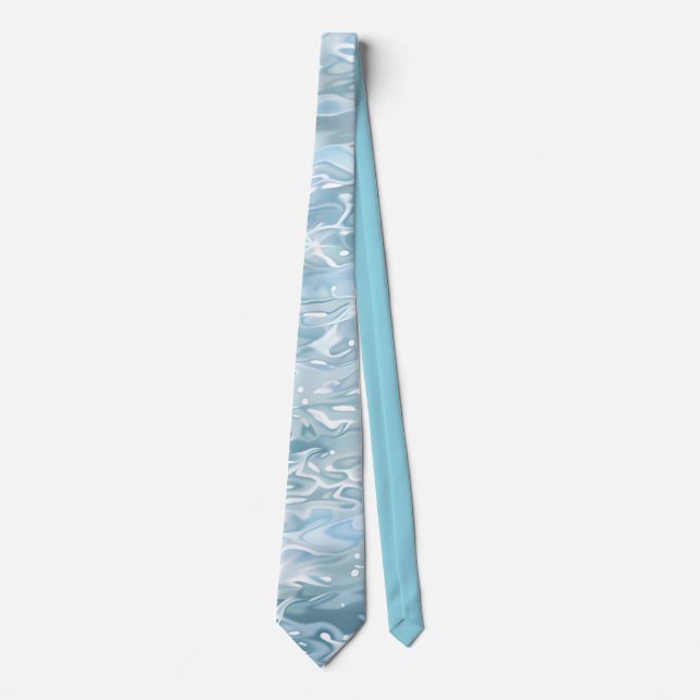 Corbata Elegant Water-Effect Necktie / Krawatte (Anverso)