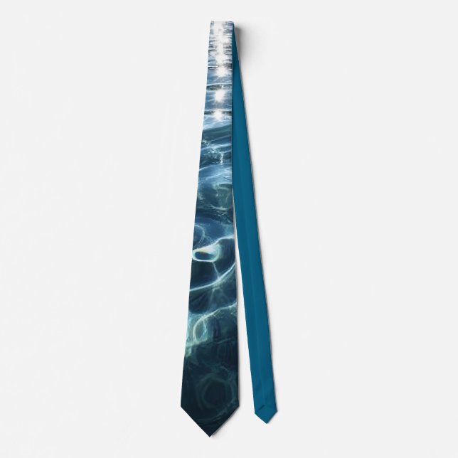 Corbata Elegant Water-Effect Necktie / Krawatte (Anverso)