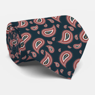 Corbata elegante azul a gris