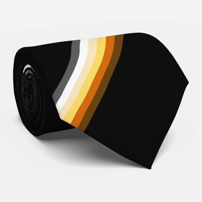 Corbata Elegante Bandera del Orgullo Gay (Enrollado)