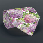 Corbata Elegante Boda De Patrón Floral De Hidrangea Rosa<br><div class="desc">Este elegante corbata floral es la elección perfecta para bodas y otras ocasiones especiales con delicadas flores de hortensias rosa y lavanda en un adorable patrón. Usar como corbata clásica de cuello para los hombres, como cinturón para las mujeres o en proyectos de artesanía. Diseñado por la artista de renombre...</div>