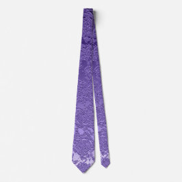 Corbata Elegante Boda formal morado-blanco