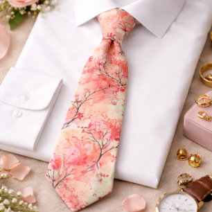 Corbata Elegante cerezo Blossom