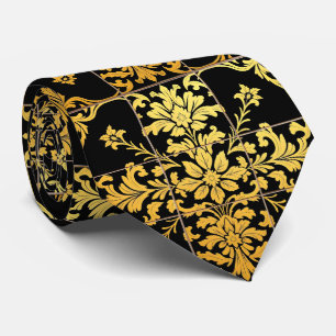 Corbata Elegante Colección Floral Luxury Trendy