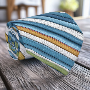 Corbata elegante contemporánea con rayas diagonale