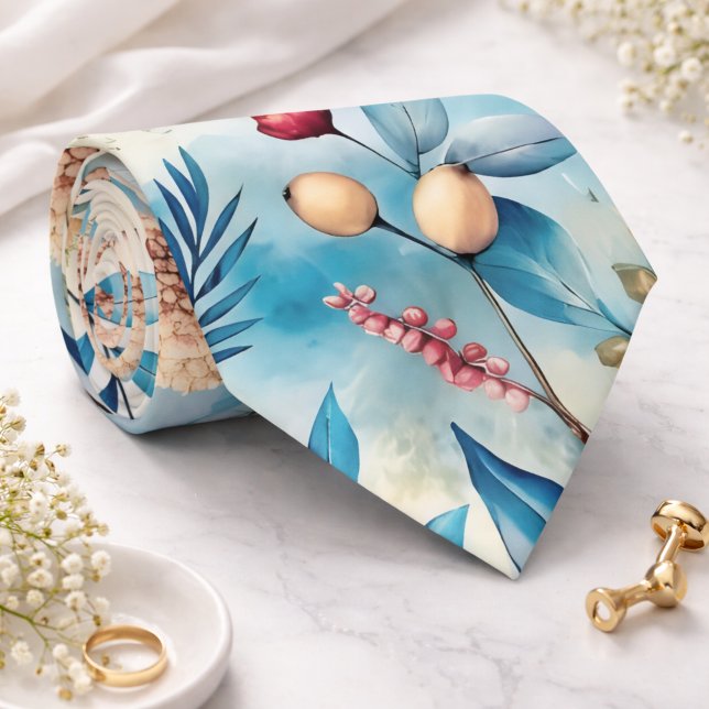 Corbata elegante de flores para hombres - Boda y f (Subido por el creador)