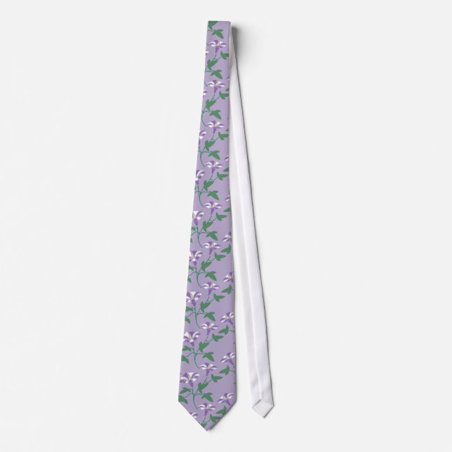corbata elegante de las correhuelas (Anverso)