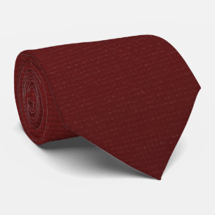 Corbata Elegante Deep Red Textured Neck Tie