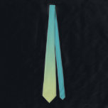 Corbata Elegante degradado de color verde cian<br><div class="desc">Elegante corbata de cuello de gradiente Ombre verde cian colorido. Elementos coincidentes disponibles.</div>