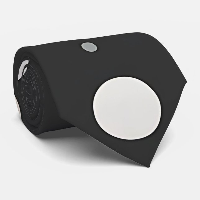 Corbata Elegante empate de cuello de punto Minimalista (Enrollado)