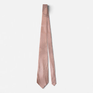 Corbata Elegante estilo moderno de mármol rosa de cobre d