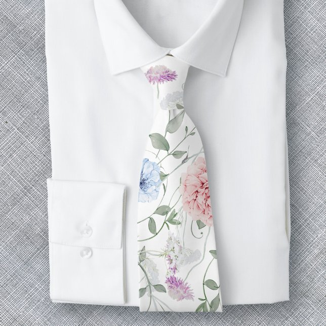 Corbata Elegante floral (Subido por el creador)