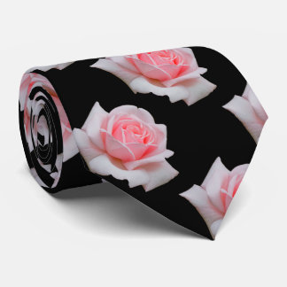 Corbata Elegante floral rosa de rosas