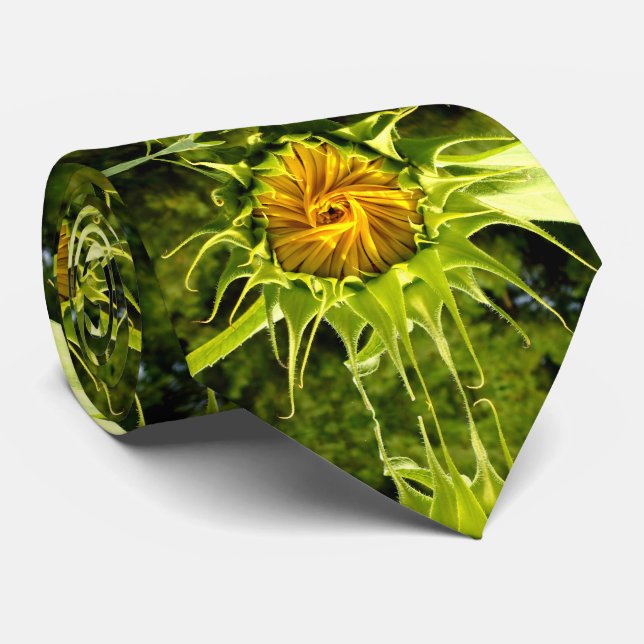 Corbata Elegante girasol (Enrollado)