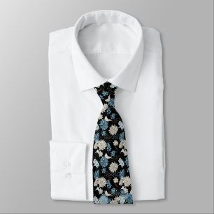 Corbata Elegante Moda de los hombres de las flores silvest
