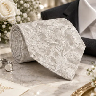 Corbata Elegante Navidad Vintage
