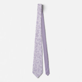 Corbata Elegante patrón Boho Groomsmen Mariposa Lavanda
