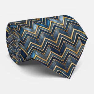 Corbata Elegante patrón de baldosas Art Deco