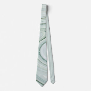 Corbata Elegante patrón de brillo de remolino de mármol Gl